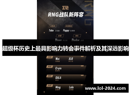 超级杯历史上最具影响力转会事件解析及其深远影响